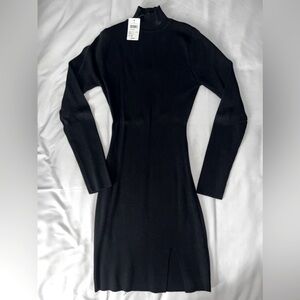 Mini MockNeck Dress Longsleeve